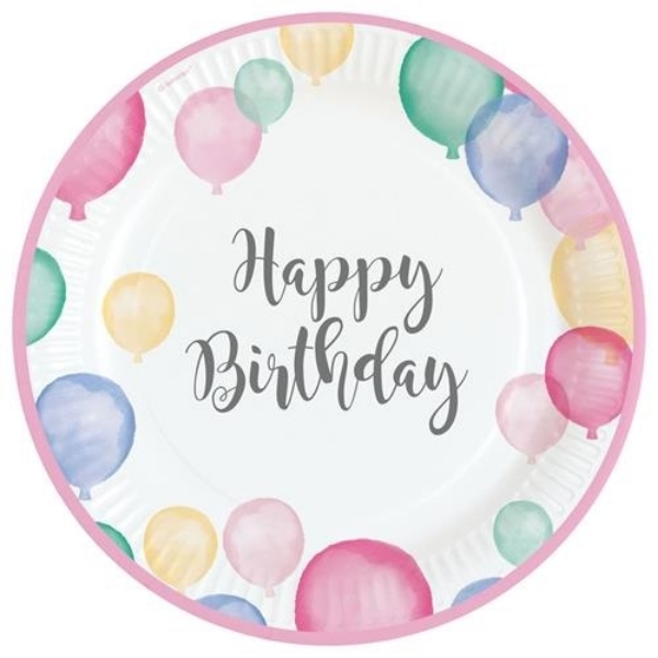 Narozeniny - Pastel Balloons