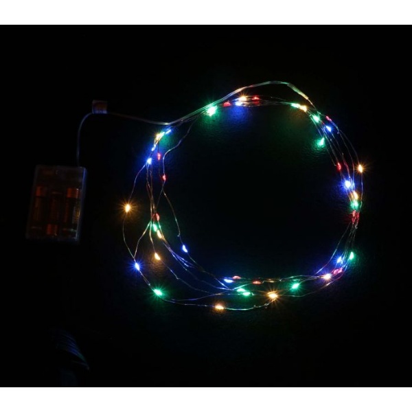 Svítící bubliny a LED světélka