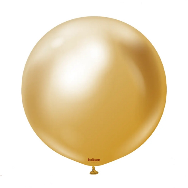 Chromové a Aura balonky 24"/ 60 cm až 36"/ 90 cm