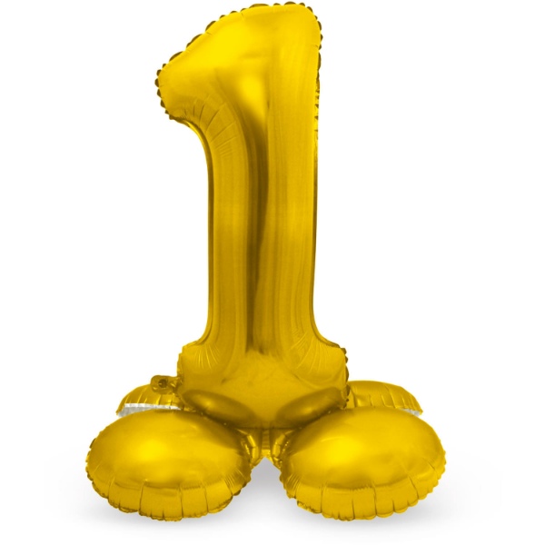 Stojící foliové balonky čísla