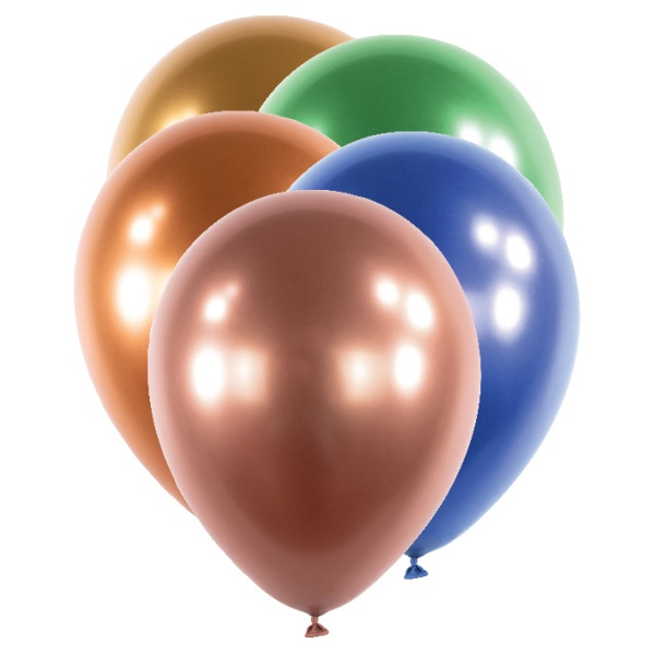 Dekorační balonky chromové 13 - 80cm