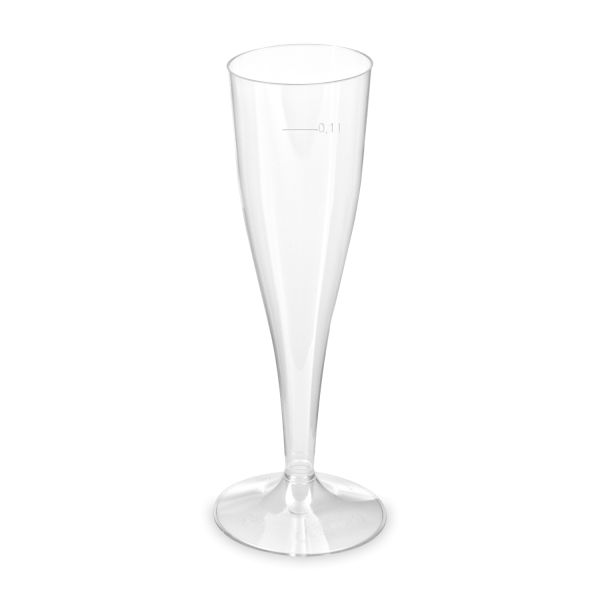 Sklenky na sekt a papírové nádobí