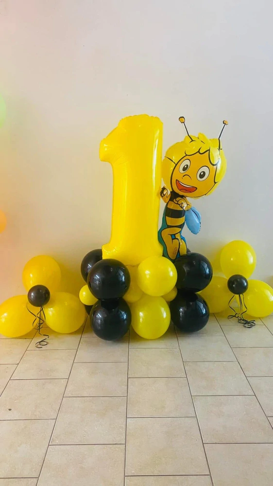 Personalizovaný balónek koule na podstavci